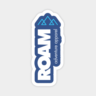 ROAM Apparel Vert Mountain Logo Magnet