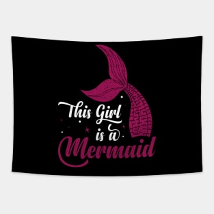 Mermaid Quote Tapestry