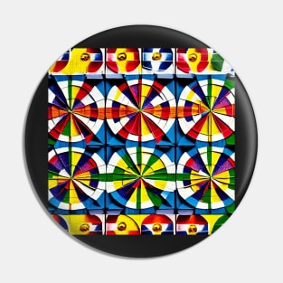 Dart Board Pop Art 3D Poppin Pin