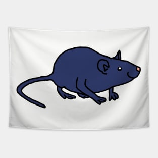 Blue Rat Tapestry