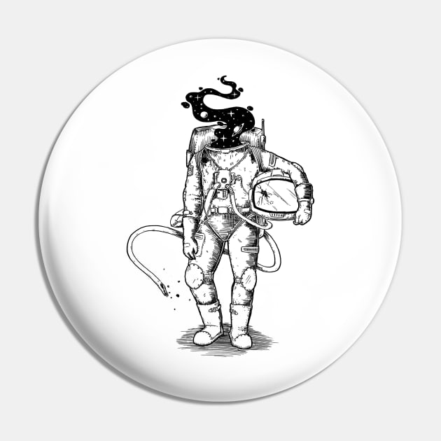 astronaut Pin by rudoi