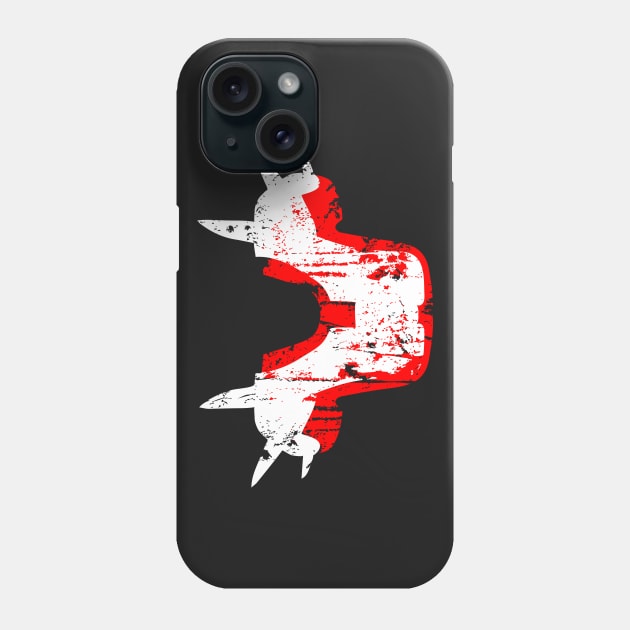 Shoulder Pads of Doom Phone Case by Mouthpiece Studios