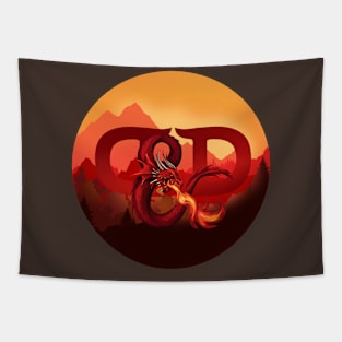 Dungeons and Dragons Land Tapestry