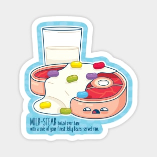 Milk Steak Magnet