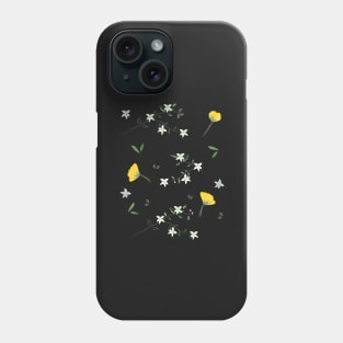 Small yellow flowers Phone Case