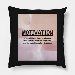 Motivation Pillow