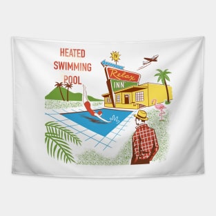 Heated Swimming Pool Tapestry