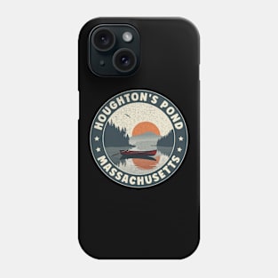 Houghton's Pond Massachusetts Sunset Phone Case