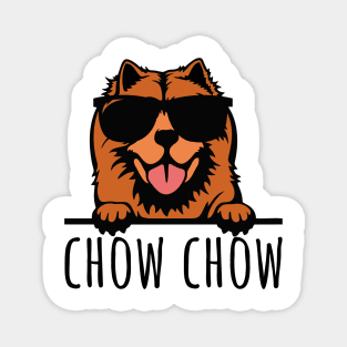 Chow Chow Rock Magnet