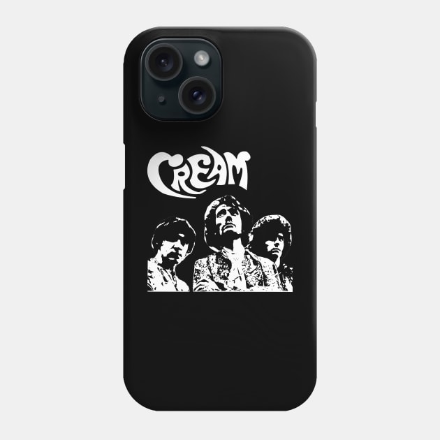Rock Love Cream Music Official Merchandise Phone Case by BarryBridgesScene
