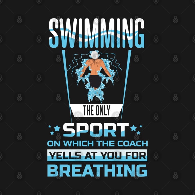 Swimming Sport Trainer Breathing by CrissWild