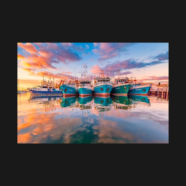 Fremantle Boats, Western Australia by paulmp