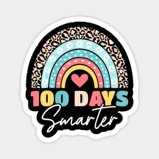 100th Day Of School Teacher 100 Days Smarter Magnet