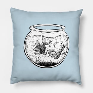 Fatigued Fish Pillow