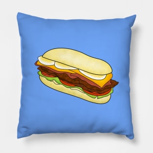 Bacon sandwich Pillow