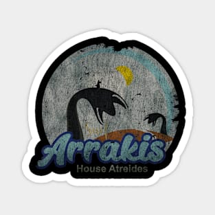 Visit Arrakis - Vintage Distressed Surf -  Fresh Design Magnet