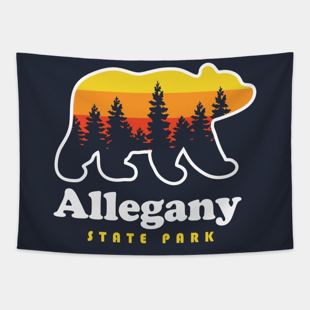 Allegany State Park New York Tapestry by PodDesignShop