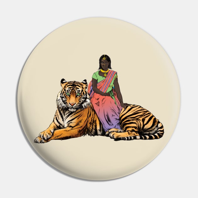 Priya's Shakti Pin by rattapallax