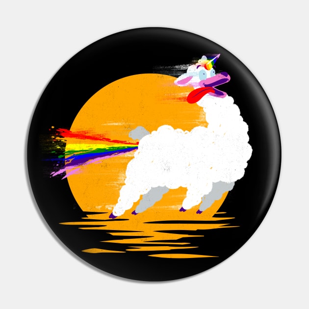 Llamacorn Pin by Studio Mootant