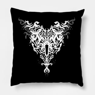 Gothic calligraphy of the alphabets Pillow