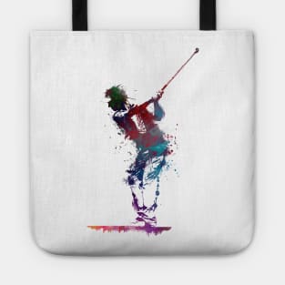 golf player sport art #golf #sport Tote