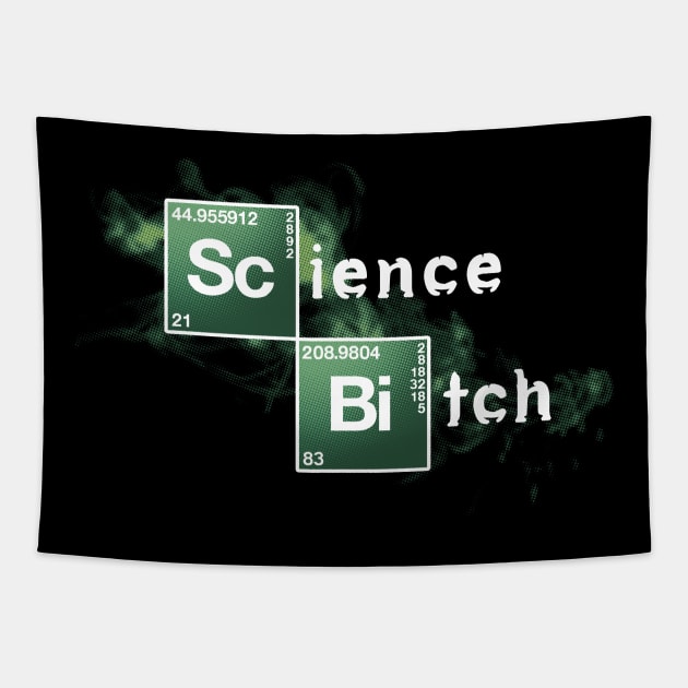 Science, Bitch! Tapestry by RedBug01