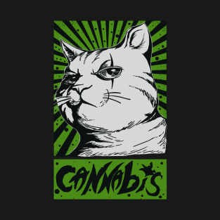 Cat cannabis T-Shirt