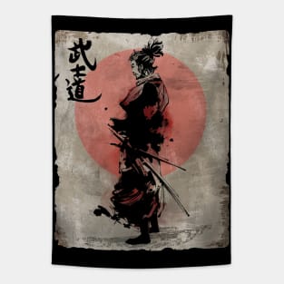 Samurai Warrior Bushido Tapestry