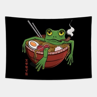 Frog Ramen Tapestry