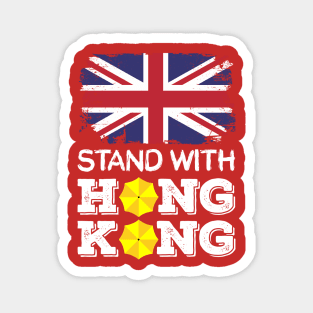 free hong kong political apparel pro Magnet