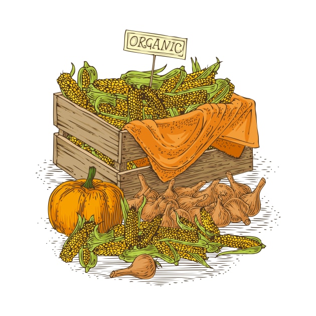 Organic Vegetables by deepfuze