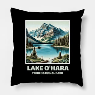 LAKE O'HARA YOHO NATIONAL PARK Pillow