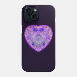 Light Galactic Heart Phone Case