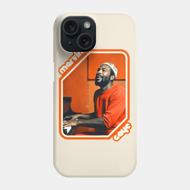 Retro Marvin Gaye Tribute Phone Case by darklordpug