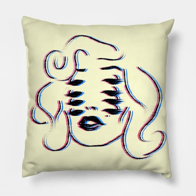 All eyes on me Pillow by LanaBanana