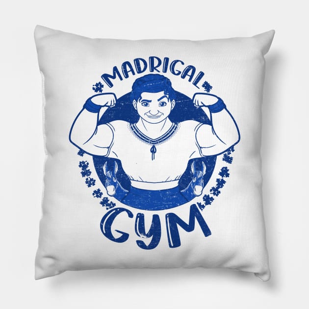 Madrigal Gym Pillow by Cromanart