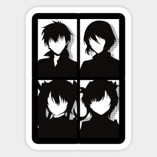 The Misfit of Demon King Academy II Maou Gakuin no Futekigousha Cool Black  and White Silhouette Anime Characters : Anos Voldigoad with His Japanese  Name in Kanji (Transparent) Kids T-Shirt for Sale