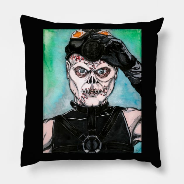 Psycho Mantis Pillow by AnalogArtByAdam