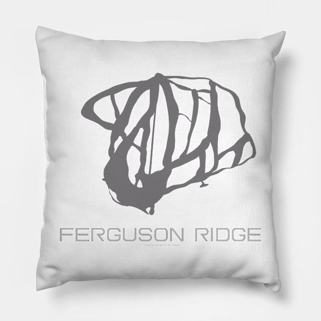 Ferguson Ridge Resort 3D Pillow by Mapsynergy