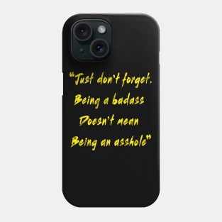 Cobra Kai Being A Badass Phone Case