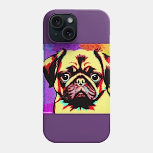 Pug Pop Art Phone Case