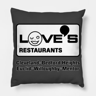 Love's Restaurants Pillow