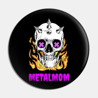 Heavy Metal - Metal Mom Pin