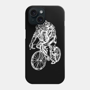 SEEMBO Zombie Cycling Bicycle Cyclist Bicycling Biking Bike Phone Case