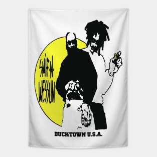 SnW-bcktwn Tapestry