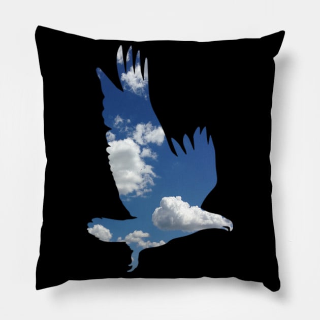 Eagle Falcon Wild Animal Abstract Falconer Raptors  Birds of Prey Sky Falconry Gift felon Shirt Cute Pillow by gdimido