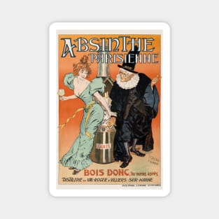 Absinthe Parisienne France Vintage Advertising Poster 1896 Magnet