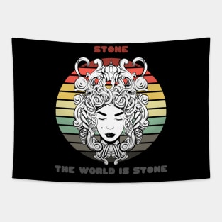 Sunset Gorgon / Stone, The World Is Stone Tapestry