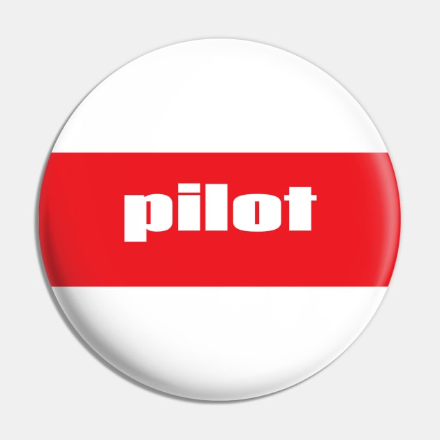 Pilot Pin by ProjectX23Red