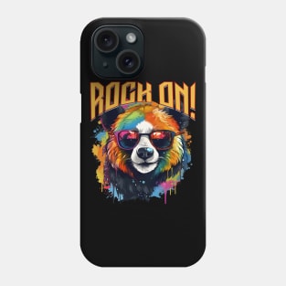 Panda Rock On! Phone Case